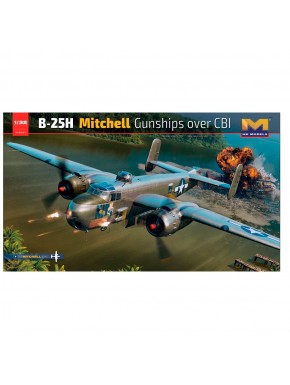 Maquette B-25H Mitchell Gunships 1/32 par HK Models
