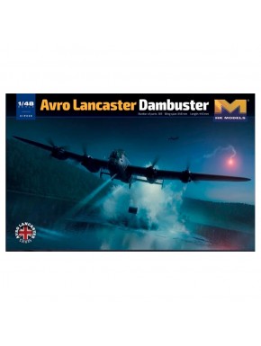 Maqueta Avro Lancaster Dambuster 1/48 de HK Models en detalle