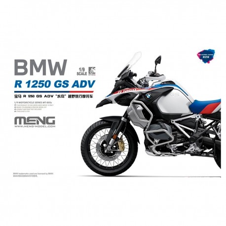 Maqueta BMW R 1250 GS ADV pre-pintada Meng Models
