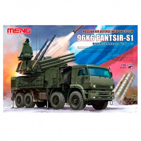Maquette échelle 1/35 système défense aérienne 96K6 Pantsir-S1