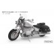 Modelo em escala da motocicleta BMW R 18 Classic da Meng