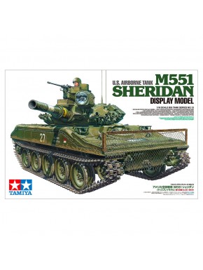 Char M551 Sheridan Tamiya assemblé et peint