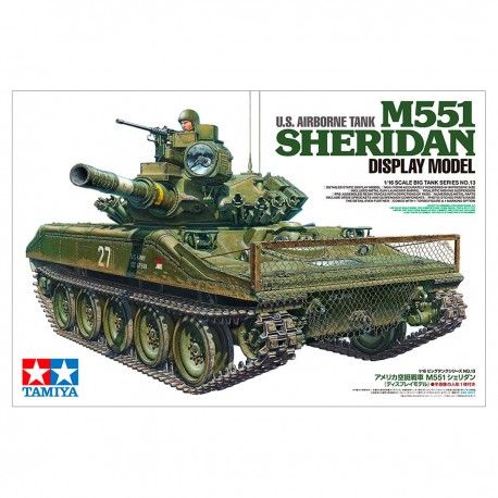 Char M551 Sheridan Tamiya assemblé et peint
