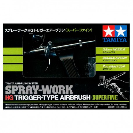 Aérographe Tamiya Spray-work Hg avec buse super fine