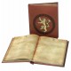 Game of thrones book with light Lannister
