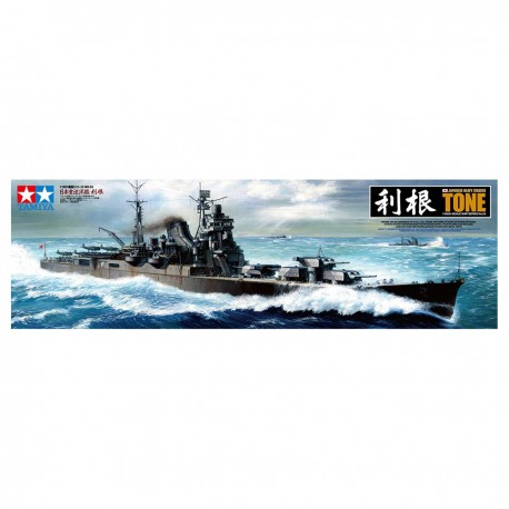 Maquette du croiseur lourd Tone de Tamiya
