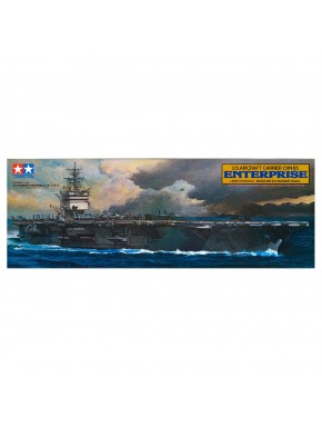 Maquete 1/350 do USS Enterprise CVN-65 Tamiya