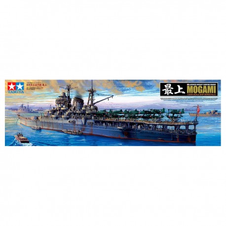 Kit cruzador porta-aviões Mogami escala 1/350 Tamiya