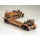 Modelo de semilagarta FAMO e transportador Sd.Ah.116 da Tamiya