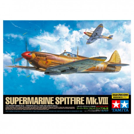 Maquette de Tamiya Supermarine Spitfire Mk.VIII