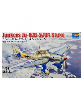 Maqueta Ju-87B-2/U-4 Stuka 1/24 Trumpeter