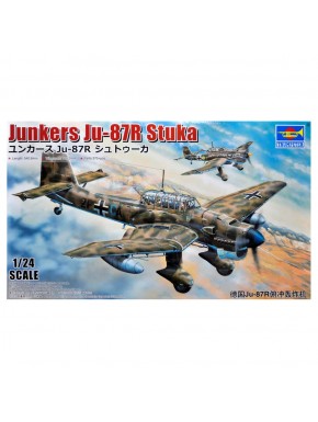 Maqueta del avión Ju-87R Stuka de Trumpeter.