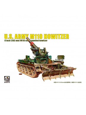 Kit d'obusier automoteur M110 de 8 pouces, AFV Club