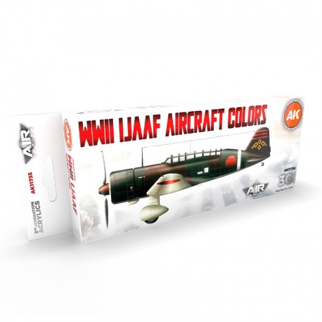 Caja de pintura WWII IJAAF de AK Interactive