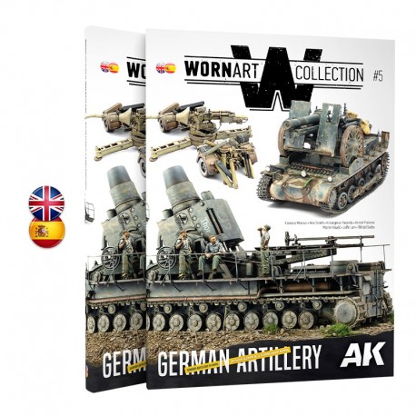 Magazine Worn Art sur l'artillerie allemande WWII