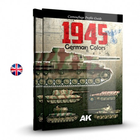 Livro de perfis de camuflagem alemã 1945