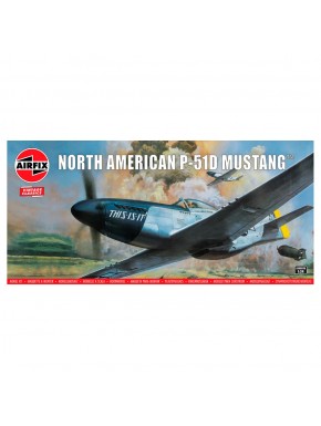 Maquette d'avion North American P-51D Mustang Airfix