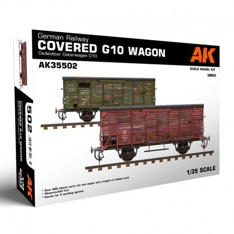 Modèle de wagon de marchandises G10 à l'échelle 1/35