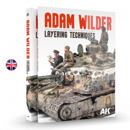 Couverture du livre d'Adam Wilder sur le modélisme militaire