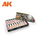 Coffret de couleurs acryliques WWII par Calvin Tan