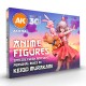 Coffret peintures anime Keigo Murakami 18 couleurs