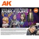 Coffret peintures anime Keigo Murakami 18 couleurs