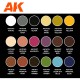 Coffret peintures anime Keigo Murakami 18 couleurs