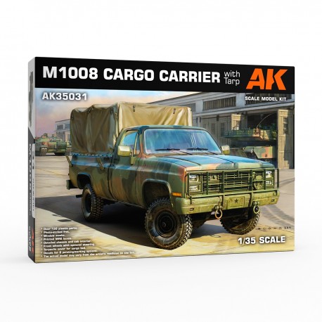 Modèle réduit du camion M1008 avec bâche