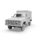 Modèle réduit du camion M1008 avec bâche