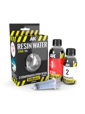 Kit de résine époxy AK-Interactive avec seringues