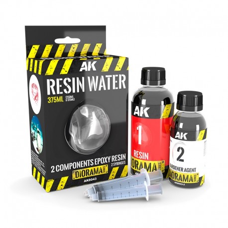 Kit de résine époxy AK-Interactive avec seringues
