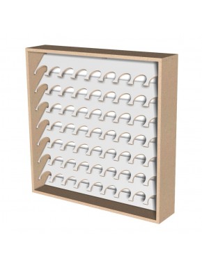 Organisateur modulaire pour bouteilles de 17-18 ml en bois