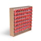 Organisateur modulaire pour bouteilles de 17-18 ml en bois