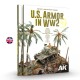 Couverture du livre U.S. Armor In WW2 avec le char M3 Stuart