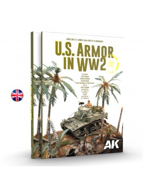 Couverture du livre U.S. Armor In WW2 avec le char M3 Stuart