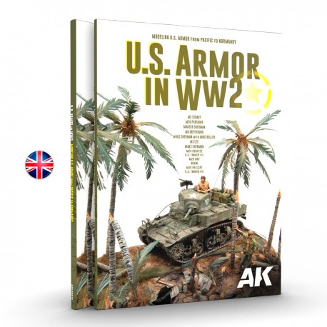 Couverture du livre U.S. Armor In WW2 avec le char M3 Stuart