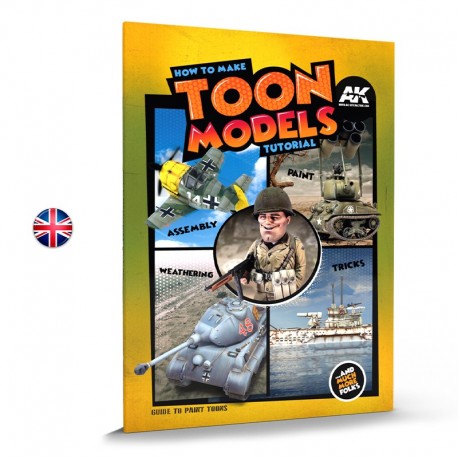 Couverture du livre de Tutoriel de Modèles Toon par AK-Interactive