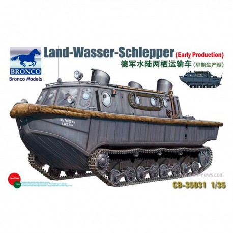 Kit modèle Land-wasser-schlepper 1/35 par Bronco Models