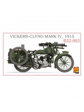 Maqueta Vickers-Clyno Mark IV 1915 a escala