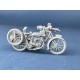 Maquete da motocicleta Vickers-Clyno Mark IV 1915 em escala 1/35