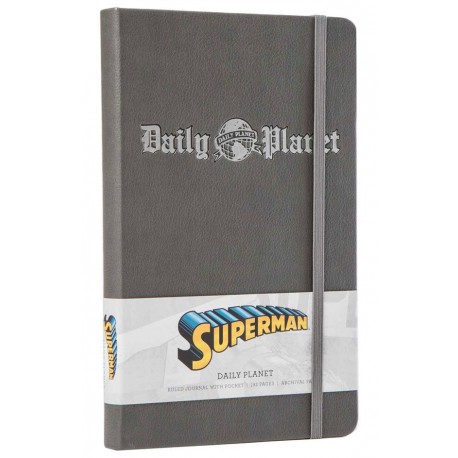 Libreta Premium A5 Superman Daily Planet Logo