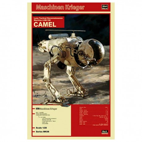 Maquete da LUM-168 Camel da Hasegawa