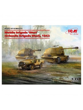Kit de modelo Brigada Móvel 'Oeste' 1943 da ICM