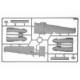 Modelo de aeronave DB-26B/C com drones Q-2, escala 1/48