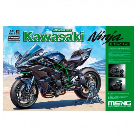 Maquete 1/9 Kawasaki Ninja H2R Edição Pré-colorida