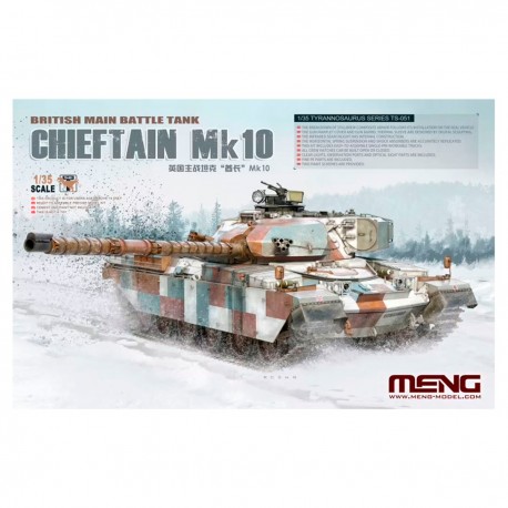 Tanque Chieftain Mk10 da Meng em escala 1/35