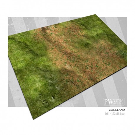 Tapis en néoprène Woodland pour wargames par Pwork