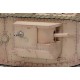Modelo de tanque britânico Mk.IV Male com motor Tamiya