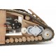 Modelo de tanque britânico Mk.IV Male com motor Tamiya