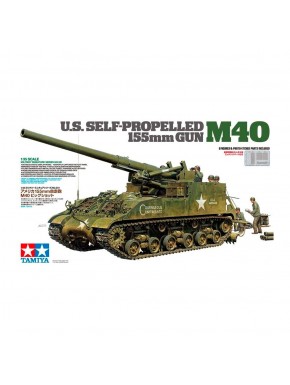 Kit de modelo Tamiya M40 155mm escala 1/35